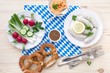 Oktoberfest: Weißwurst, Obatzda und Brezeln