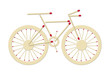 bicycle made of matches