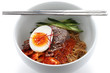 Photo: bibim naengmyeon, korean cold noodles bibim naengmyeon, korean cold noodles