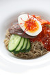 Photo: bibim naengmyeon, korean cold noodles bibim naengmyeon, korean cold noodles