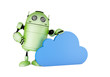 Cloud computing concept