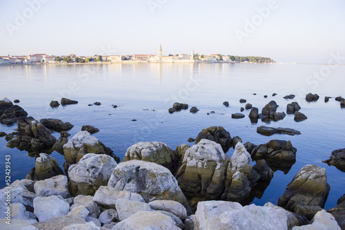 Photo: Porec in the dawn sun Porec in the dawn sun
