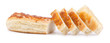 freshly baked pies with cheese