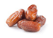 Dates isolated on white background