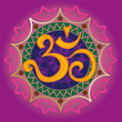 Chakra ohm with the mandala