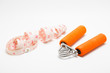 Spring Grip and tape measure.