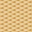 Wicker texture. Vector seamless background.