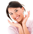 Sweet woman portrait