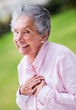 Loving grandmother
