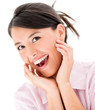 Surprised woman