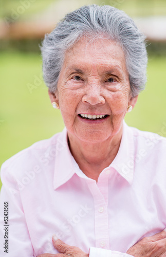 Photo: Happy retired woman Happy retired woman