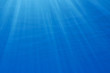 Photo: Deep blue sea or ocean underwater background Deep blue sea or ocean underwater background