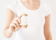 woman with hourglass