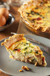 Homemade Spinach and Bacon Egg Quiche