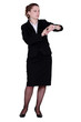 Photo: Businesswoman looking at wrist watch Businesswoman looking at wrist watch