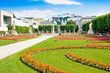 Photo: Mirabell Gardens and Fortress Hohensalzburg in Salzburg, Austria Mirabell Gardens and Fortress Hohensalzburg in Salzburg, Austria