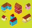 isometric houses