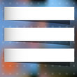 Square blue blurred background with place for text.