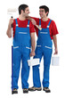 Two painter decorators