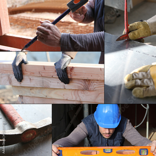 Photo: Construction work Construction work