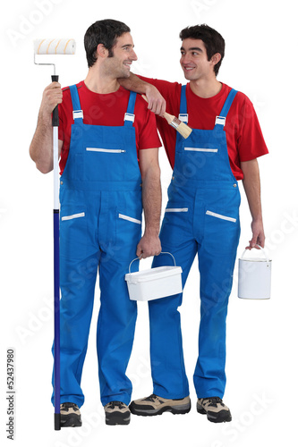 Photo: Two painter decorators Two painter decorators