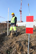 Photo: Worker on construction site Worker on construction site