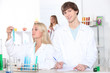 Photo: Chemistry students Chemistry students