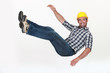 craftsman sitting in the air