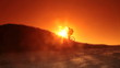 Video: Cyclist riding bicycle into the rising sun Cyclist riding bicycle into the rising sun