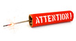 Pétard "Attention"