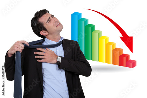 Photo: Stressed businessman Stressed businessman