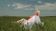 Senior woman on the nature