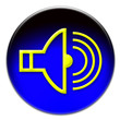 Yellow sound icon