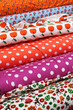 Coupons de tissus vintage