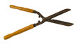 gardener hedge trimmer clipper tool isolated white