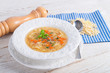 vegetables noodle soup
