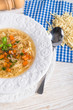 vegetables noodle soup