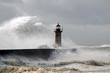Stormy coast