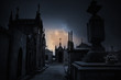 Photo: Dark Cemetery Dark Cemetery