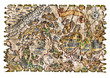 Photo: Isolated pirate map colorful Isolated pirate map colorful