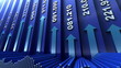 Video: Stock market abstract background Stock market abstract background