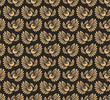 Seamless pattern with firebird