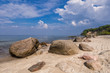 Die Ostseeküste auf der Insel Rügen.