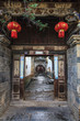 Traditional chinese street corridor