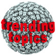 Trending Topics Hot Post Update Message Hash Tag Pound Symbols