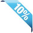 Banner "10%" Blue