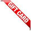 Banner "Gift Card" Red