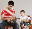 Father and son