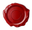 wax seal isolated