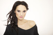 portrait beautiful brunette